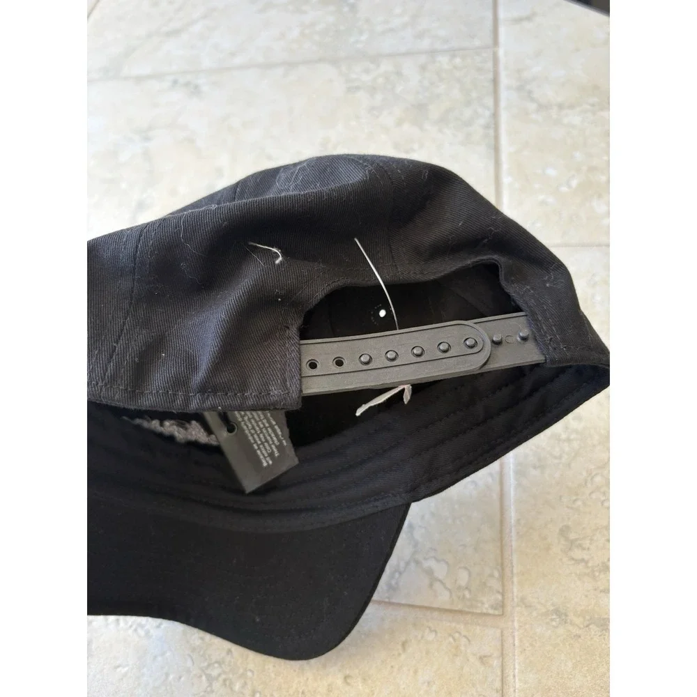 True Religion Baseball Hat Adult One Size Black Spellout Brand New With Tags